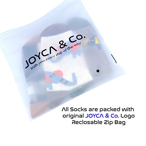 Image of JOYCA & CO. 3-5 Pairs Womens Multicolor Fashion Warm Wool Cotton Thick Winter Crew Socks