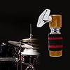 Alnicov Standard Hi Hat Clutch, Metal Standard Jazz Drum Clutch, Hi Hat Cymbal Cymbal Parts Accessories for Jazz Drum Yellow #5