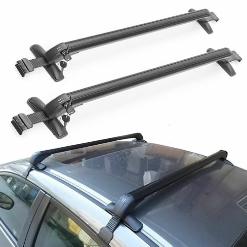 Car Roof Rack Cross Bar Top Luggage Rack Carrier 2Pcs Fit for T0Y0TA Prius 2002-2020