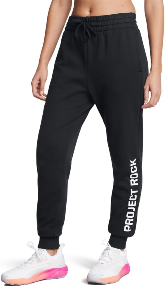 Under Armour Womens Project Rock Rival Fleece Joggers