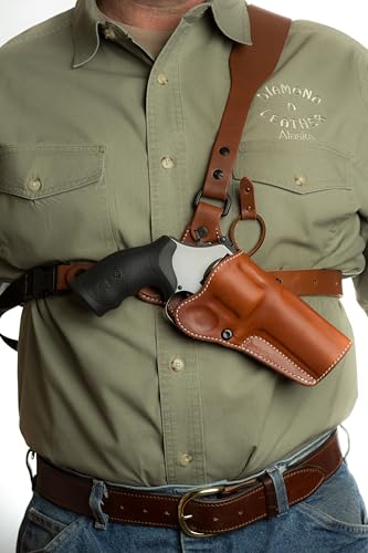 DIAMOND D Leather – Guides Choice Chest Holster – S&W – L/K Frame 4”