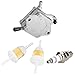 10L0L Golf Cart Fuel Pump Impulse Kit for Club Car DS & Precedent 1984-up Gas with 290FE 350FE Kawasaki Engine, Replace OEM 1014523 1014524 S 5136 FP002, Includes Filters & Spark Plug