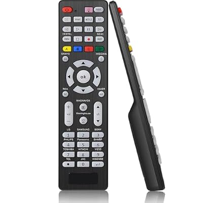 Universal TV Remote Control with Backlight Button Compatible for Samsung, LG, Vizio, Philips, Hitachi, Sanyo, RCA, JVC, TCL, Hisense, Seiki, Insignia, Magnavox, Panasonic and More Brands Smart TVs