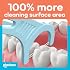 Plackers Twin Line Floss Picks with Tuffloss Fiber & FlipPick, Intense Mint, Double-Line Flosser for Effective Plaque Removal, 75 Count