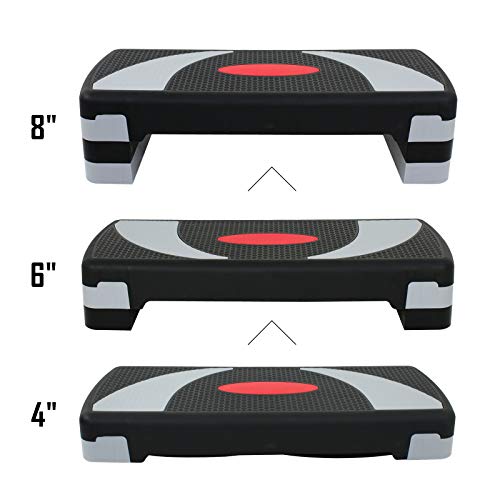 ZENY 31" Aerobic Step Platform Non Slip, Adjustable Exercise Workout