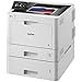 Brother Printer HLL8360CDWT Business Color Laser Printer with Duplex Printing, Wireless Networking and Dual Trays, White