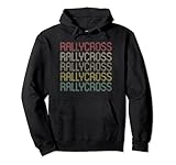 Rallyecross im Retro-Stil Pullover Hoodie