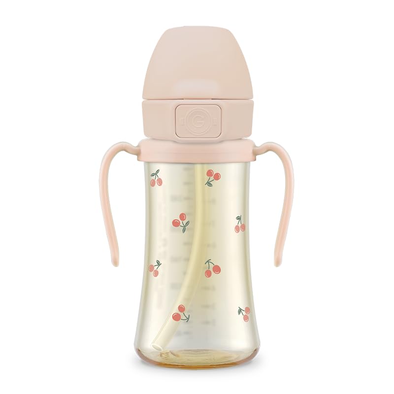 Amazon.com: GROSMIMI Baby Straw Cup, Spill-Proof PPSU Sippy Cup