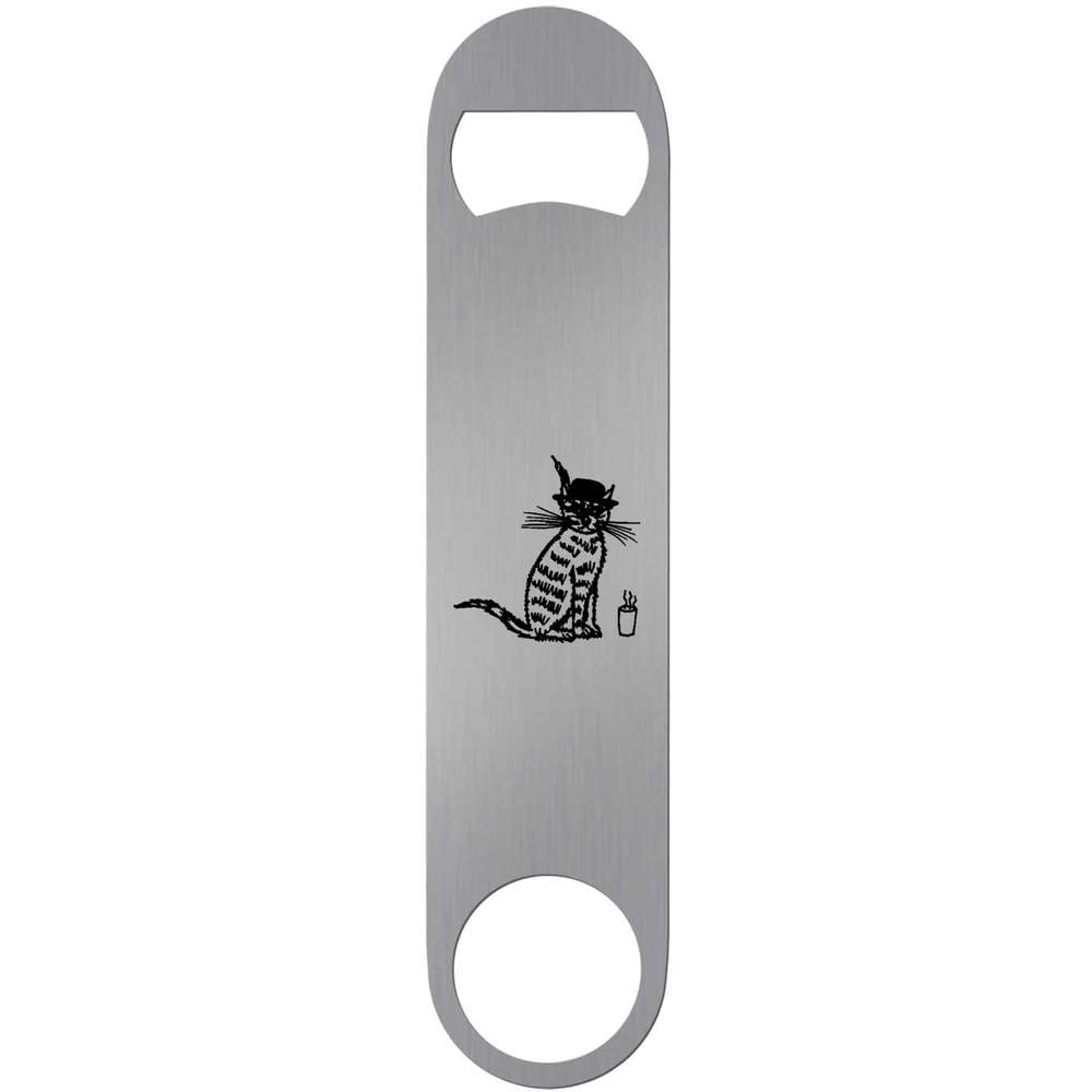 Azeeda 'Cool Cat' Bar Blade Bottle Opener (BR00014259)