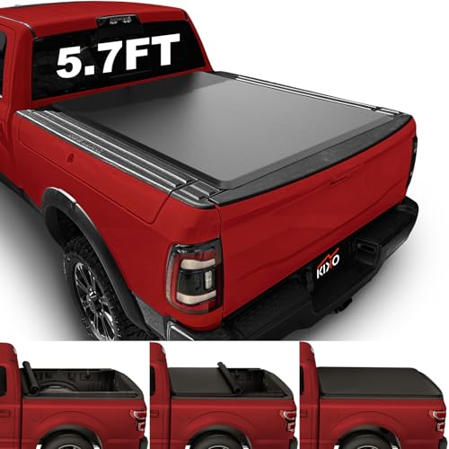 Kikito Vinyl Soft Roll-Up Tonneau Cover Truck Bed for 2009-2...