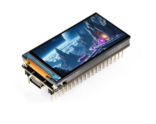 ESP32-C6 1.9C`tfBXvC J{[h 170×320 262K J[ 160MHz g RISC-V VORAvZbT[ W-iF-i 6 & Blue-ToothA90°n[hEFA]Ή