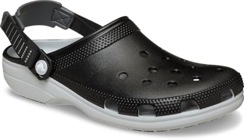 Crocs Unisex-Adult Classic Turbo Clog, Black, 11 Women/9 Men