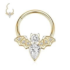 Style29:1pc Gold+ Bat Shape