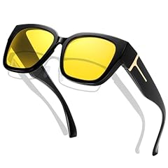 【a16】shiny Black/Non-polarized Yellow