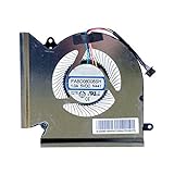Voltage : 5V 1.0 Ventilateur de refroidissement pour ordinateur portable Ventilateur de refroidissement CPU/GPU Remplacement pour MSI GP66 GL66 CPU/GPU Radiateur (GPU)