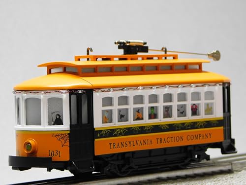M.T.H. Electric Trains MTH RAILKING Transylvania Traction Bump N GO Trolley W/LEDs O Gauge 30-5243