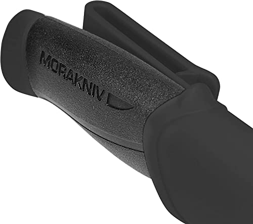 Morakniv Companion Fixed Blade Outdoor Knife With Sandvik Stainless Steel Blade, 4.1-Inch, Anthracite (Gray) #TOP3