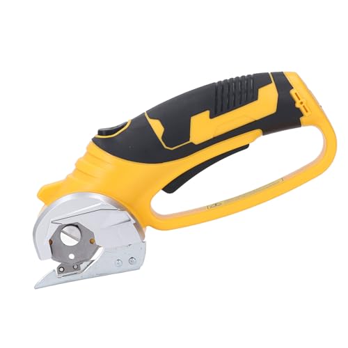 Caixa de Tesoura Elétrica Sem Fio Tesoura de Alfaiate Tesoura Elétrica Redonda de Couro Tesoura Port