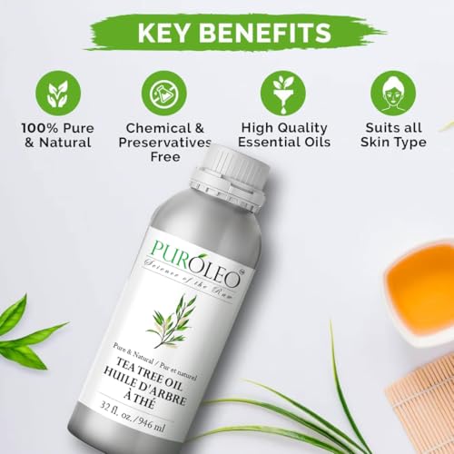 Aceite Esencial Tea Tree 32 Fl Oz / 946 ML miniatura 2