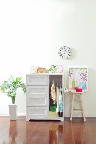 【チェスト】チェスト 佐藤産業 ANRI AN-100-80H-WH ハンガーラック 収納家具:ホワイト 楽天市場】ANRI(アンリ) チェスト ハンガー収納付き 幅80cm 高さ100cm