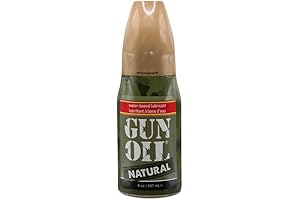 Natural Gun Oil Lube for Superior Firearm Protection and Rust Prevention - 8oz Bottle