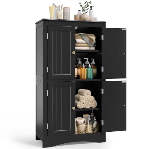 Image of Gizoon Freestanding Floor Cabinet with Adjustable Shelves