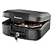 Sentry Safe CFW20201 Waterproof Fire-Resistant Medium Tubular Lock Chest, .28 cu. ft, 15 1/2 x 14 3/8 x 6 5/8-Inches, Charcoal Gray