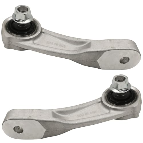 Image of Detroit Axle - RWD 8pc Front End Kit for Mercedes-Benz C300 C350e CLS450 E300 E450, 2 Lower Forward Control Arms w /Ball Joint 2 Sway Bar Links 4 Inner Outer Tie Rods Replacement