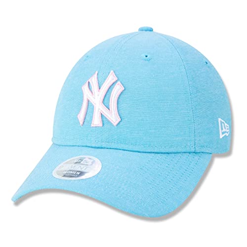 BONE FEMININO 9TWENTY STRAPBACK ABA CURVA MLB NEW YORK YANKEES ENERGY SPIRIT CUTE STRAPBACK AZUL New