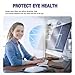 LYLSMGS 21 inch Anti-Glare Blue Light Screen Protector Cover for 16:9 Widescreen Monitor, Removable Anti-Scratch Computer Monitor Display, 21in Blue Light Glare Blocking PC Eye Protection Filter Panel