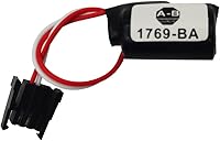 Vista 2 de BALOLO (15-Pack) 1769-BA 1000mAh 3V Non-Rechargeable Lithium Battery for 1769-BA A-B PLC Lithium Battery with Black Plug