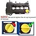 MITZONE Engine Valve Cover kit w/Gaskets & Bolts Compatible with 2011-2020 Chevrolet Chevy Cruze Sonic Volt Trax Buick Encore Cadillac ELR L4 Replaces # 25198874 55573746 264-968