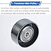 VekAuto 1 Pc Drive Belt Idler Pulley for Mitsubishi Lancer 2013-2017,for Mitsubishi Outlander 2014-2020 Iron Silver Tone Serpentine Tensioner Pulley Idler