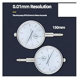 Dial Indicator Magnetic Holder Bore Gauge Stand Base Micrometer Measure Tools Hour Type Comparator Watch(10mm and Stand A)