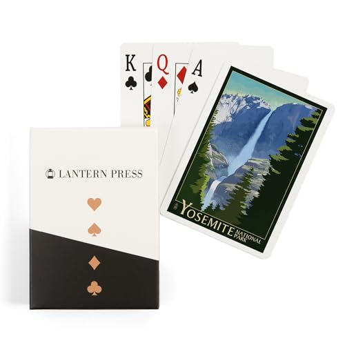 Baraja de Poker Yosemite Falls 52 Cartas Tamaño Poker
