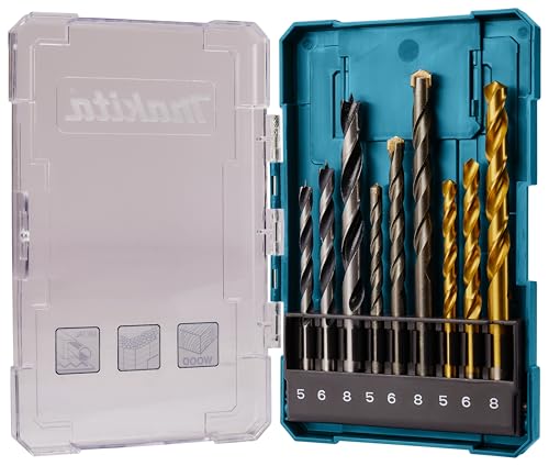 KIT DE BROCAS COM 9 PECAS (5/6/8MM)