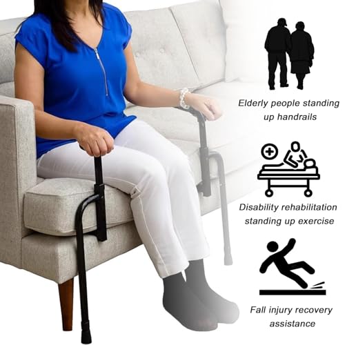 Dispositivo de asistencia de pie – Capacidad de 330 libras, ajustable y ligero con asas ergonómicas para personas mayores y discapacitados en casa