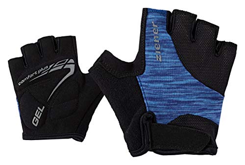 Ziener Kinder CANIZO junior Bike Glove Fahrrad-handschuh, blau (morning blue melange), XL