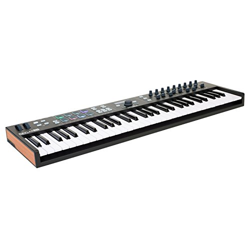 Image of Arturia KeyLab Essential 61 Universal Midi Keyboard Controller - Black
