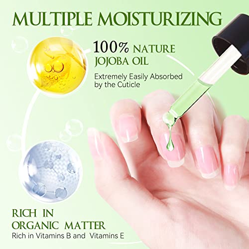 CHUCHU Olio per cuticole per unghie, olio per