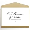 To My Husband on Our Wedding Day Card To My Groom Card Wedding Card to Husband