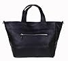 Girly Handbags Womens Genuine Leather Large Tote Bag Italian Handbag with Top Handles for Work, Travel, and Everyday Use Large Black #2
