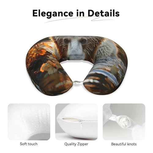 Almohada de Memory Foam para Cuello y Viaje miniatura 3