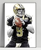AAP Drew Brees 8x10 Limited Poster Artwork