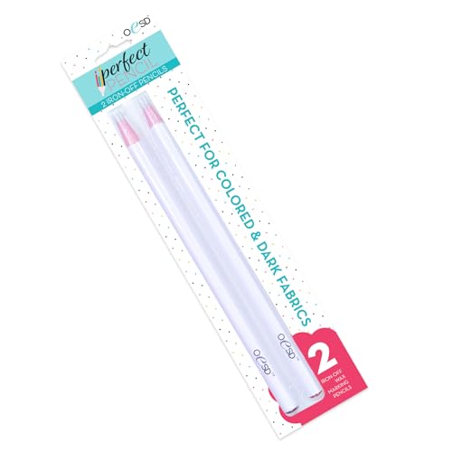 OESD The Perfect Pencil Fabric Marking Iron Away, White 2 Pk