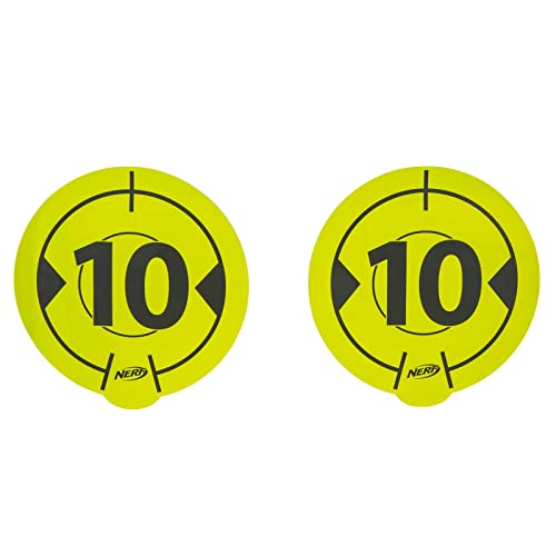 Nerf Wall Mounted Six Reusable Vinyl Targets Assorted, NER0317, Multi - Image 4
