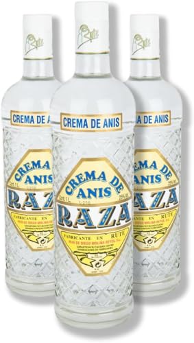 Licor de Crema de Anis 25º, (Pack de 3 Botellas de 1L)