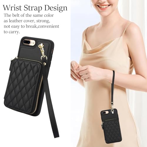 Emplacement pour cartes coque iPhone 7 Plus anti-rayure et casse