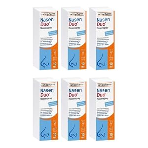 Bodfeld Apotheke Nasen Duo Nasenspray 6er Pack