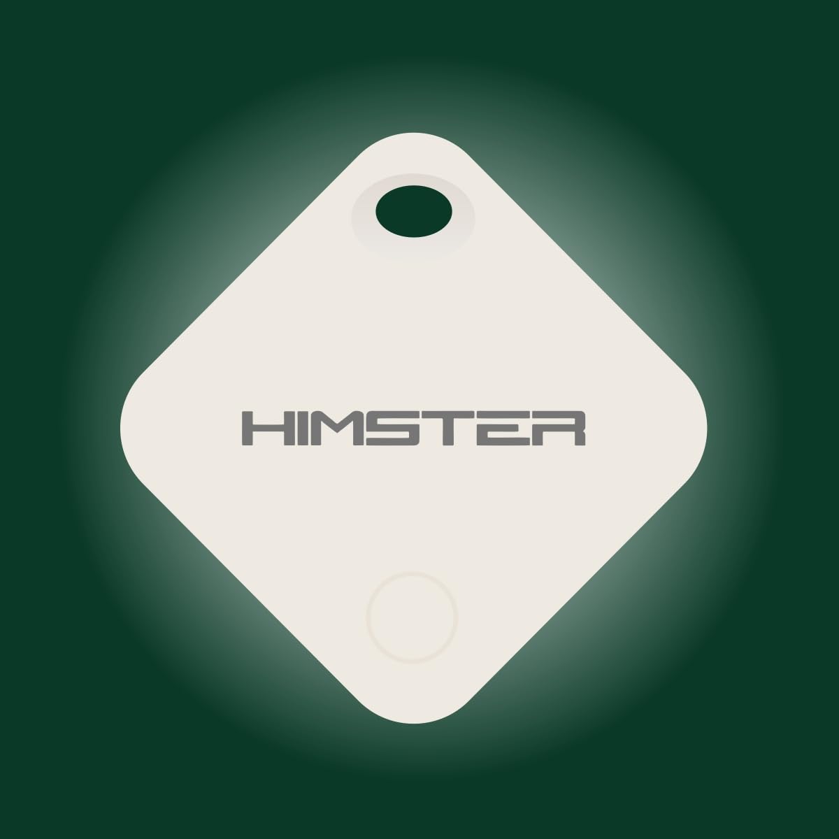 Locatag for Android | Google Find Hub Tracker | Bluetooth 5.4 | No SIM Needed | Anti-Lost & Loud 75dB Alert | Item Finder- Keys, Wallets, Bags, Pets |1-Year Replaceable Battery(White)